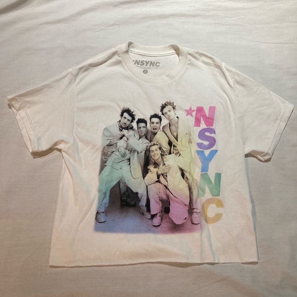 Women’s *NSYNC 1/2 Shirt! Size small, NWOT!